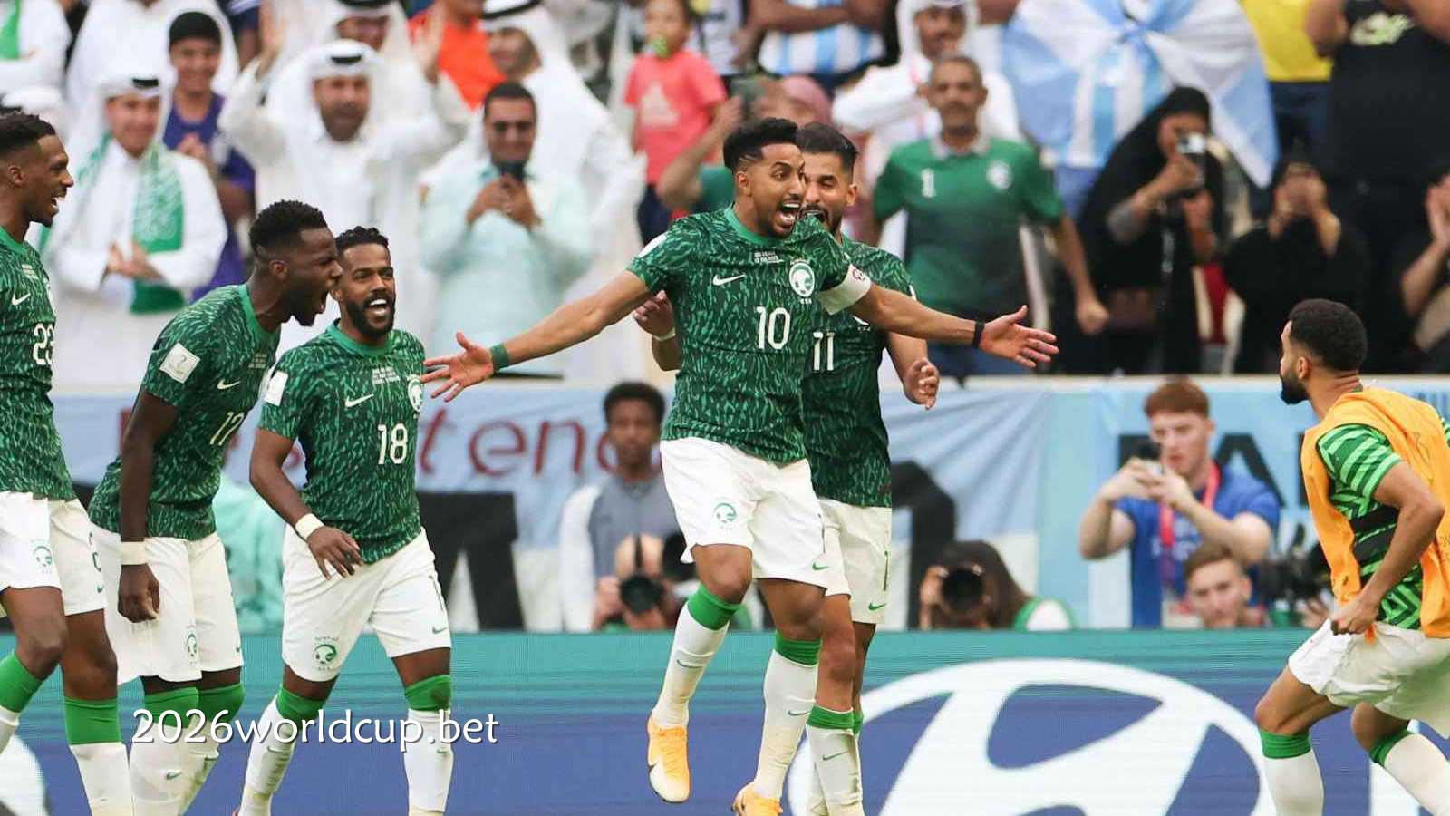 2022年世界杯沙特阿拉伯在小组赛中胜出|世界杯投注